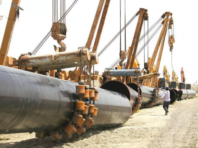 GAS PIPELINE REPAIRED IN RECORD TIME